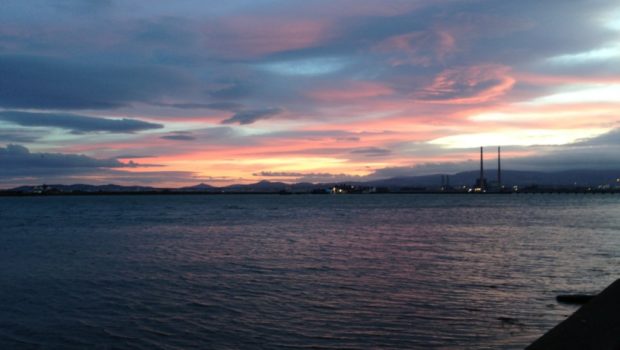 View of Dublin Bay from the Clontarf Promenade. Photo: Bob Wilson