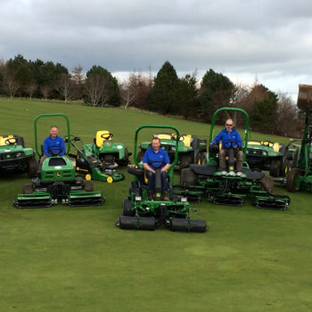 potters point staff on john deere equipment