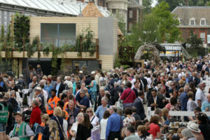 Crowds attend the RHS Chelsea Flower show in London Tuesday May 23, 2017. Copyright: RHS Credit: RHS / Luke MacGregor