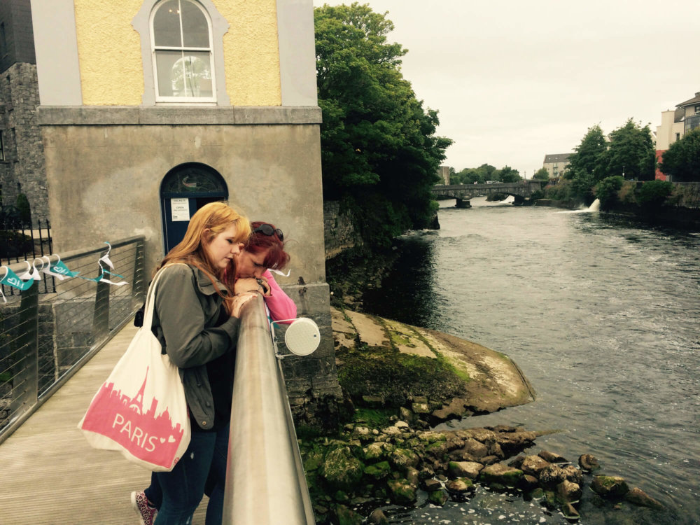 River Corrib Audio installation in Galway. Photo: Dr Emoe.