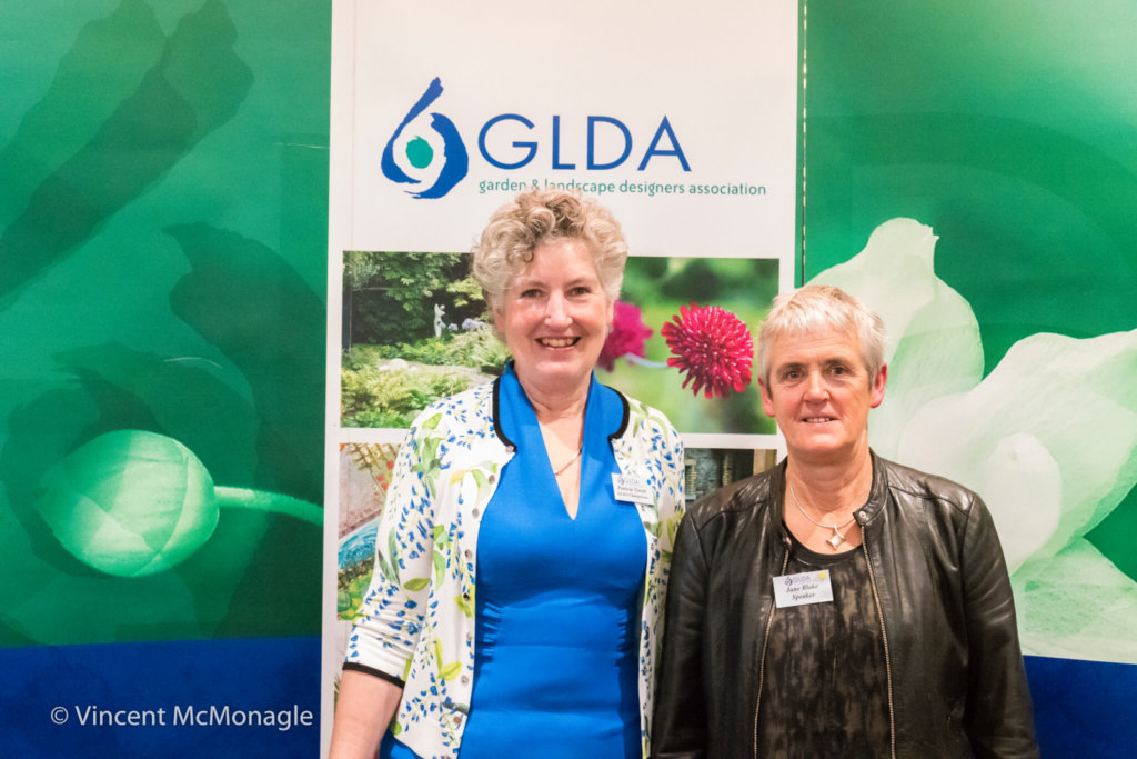 Patricia Tyrrell, GLDA Chairperson (Left) and June Blake (Right). Photo: Vincent McMonagle.