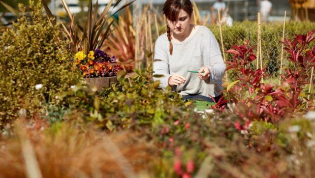 Natasha Golley from Askham Bryan College; a past student scholarship winner. Photo: David Colegrave Foundation.