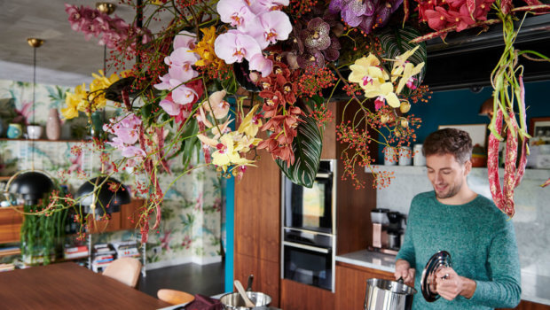 There are more than 25,000 species of orchid in the wild with the flower coming in a range of impressive colours. Photo: van der Plas.