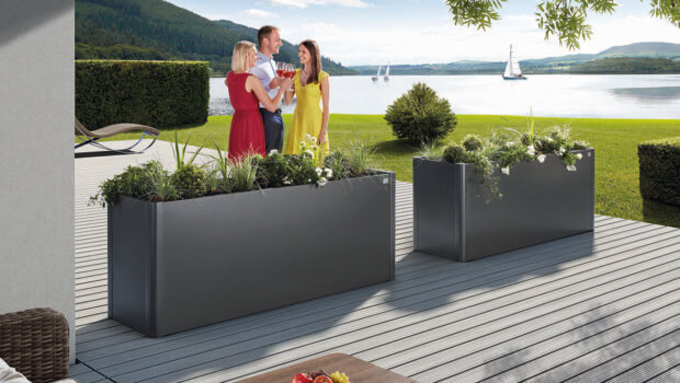 The Biohort product portfolio includes high-end garden sheds, storage boxes for the outdoor area, and essential products for their customers' garden.