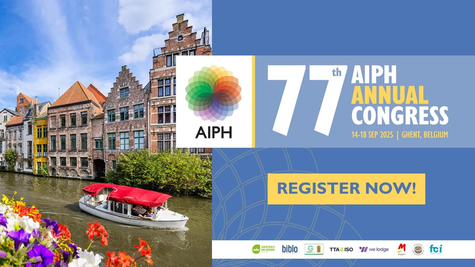 Sustainability and technology take centre stage at AIPH Congress in Ghent