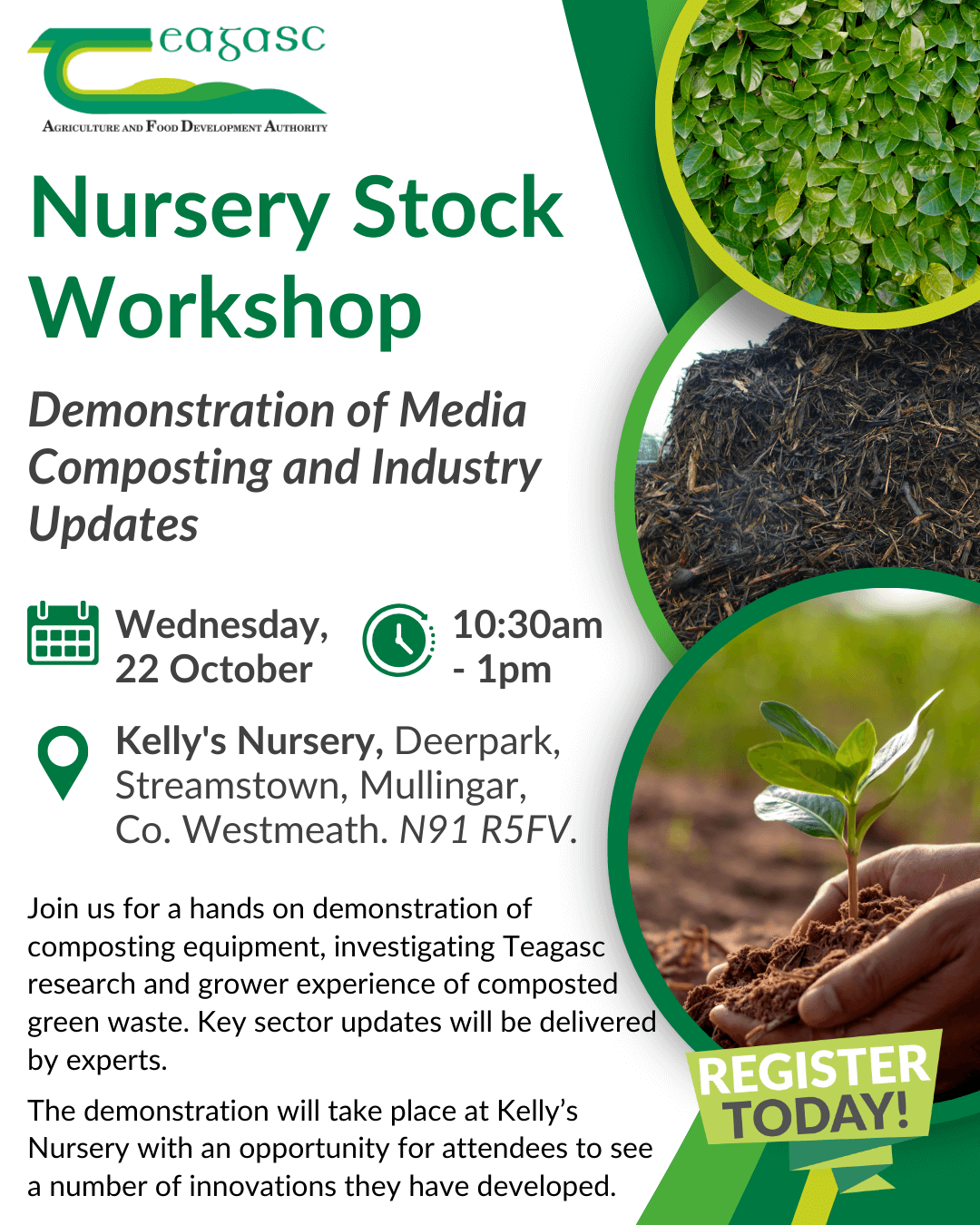Nursery stock workshop overview