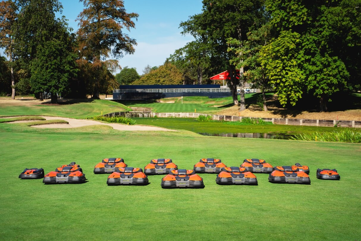 Automated robotic technology at the heart of the Belfry preparations for 2026 Husqvarna British Masters