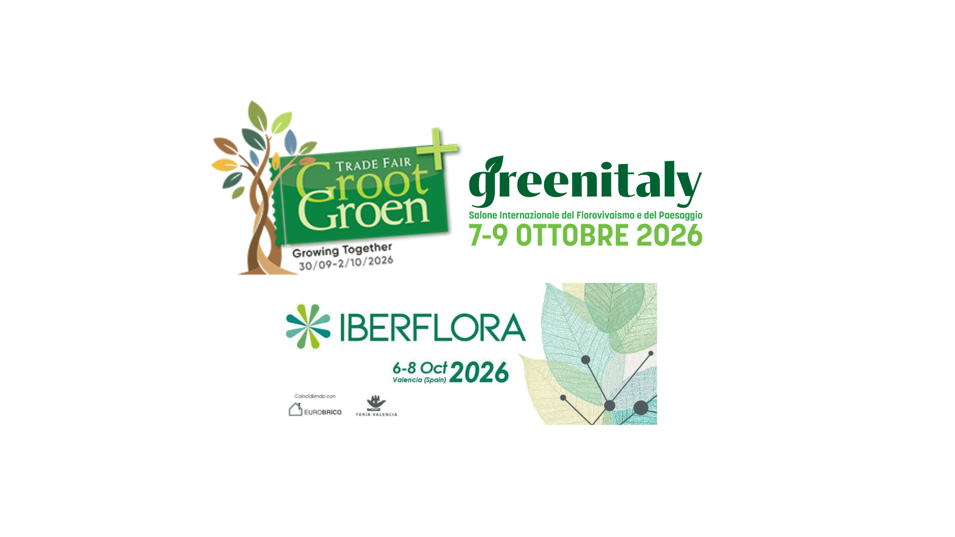 Three European horticulture events to put innovation, plants and trade in focus